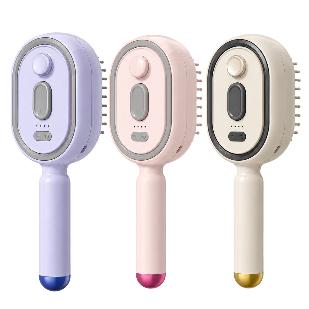 Brosse de Massage Électrique avec Spray