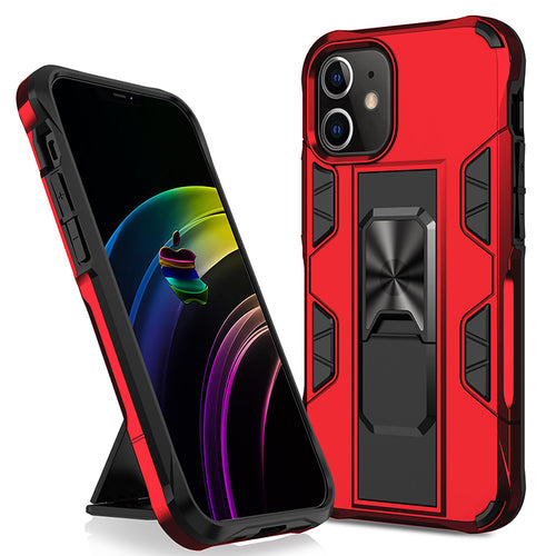 Coque de protection renforcée avec support pour iPhone