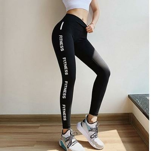 EP Pink Hip Up Fitness Pants Women 4 Way Stretchy Sport Tights leggings