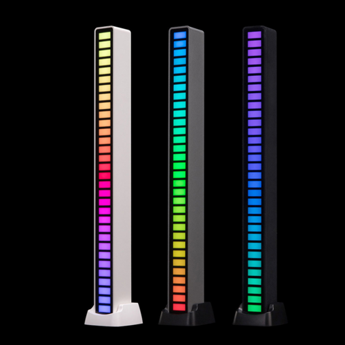 Barre lumineuse LED RGB qui réagit au son / à la musique