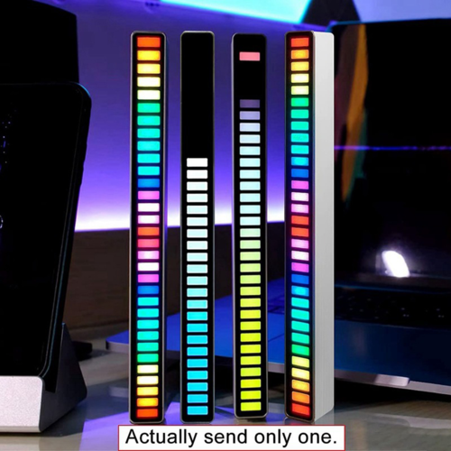 Barre lumineuse LED RGB qui réagit au son / à la musique