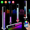Barre lumineuse LED RGB qui réagit au son / à la musique