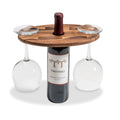 Porte-verres à vin en bois
