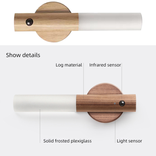 Lampe LED sans fil avec détecteur de mouvement