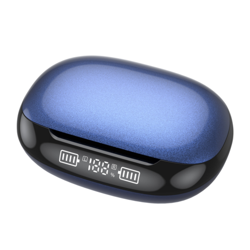 Écouteurs sport à écran LED Écouteur sans fil avec microphones