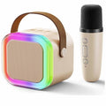 Mini enceinte karaoké Bluetooth avec microphone sans fil